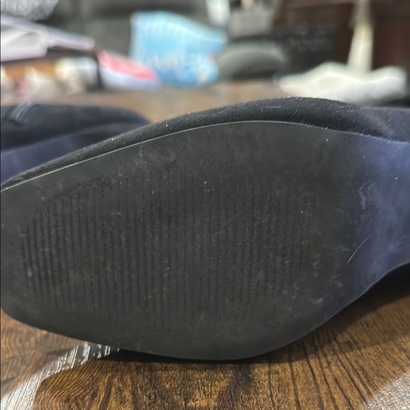 Elegant Black Suede Ankle Boots JustFab - Lilliana Heeled Bootie EUC​ - Picture 8 of 10